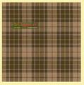 American Confederate Cavalry Reproduction Double Width 11oz Lightweight Tartan Wool Fabric