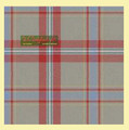 American Confederate Memorial Reproduction Single Width 4oz Tartan Pure Silk Fabric