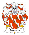 Amorin Spanish Coat of Arms Large Print Amorin Spanish Family Crest