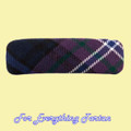 Scotland Forever Tartan Lightweight Fabric Straight Bar Medium Hairclip