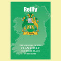 Reilly Coat Of Arms History Irish Family Name Origins Mini Book
