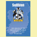 Sullivan Coat Of Arms History Irish Family Name Origins Mini Book