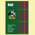 Hall Coat Of Arms History Scottish Family Name Origins Mini Book