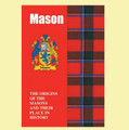 Mason Coat Of Arms History Scottish Family Name Origins Mini Book