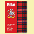 Millar Coat Of Arms History Scottish Family Name Origins Mini Book