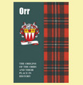 Orr Coat Of Arms History Scottish Family Name Origins Mini Book