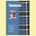 Thomson Coat Of Arms History Scottish Family Name Origins Mini Book
