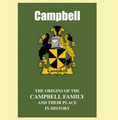 Campbell Coat Of Arms History English Family Name Origins Mini Book
