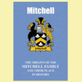 Mitchell Coat Of Arms History English Family Name Origins Mini Book