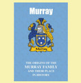 Murray Coat Of Arms History English Family Name Origins Mini Book