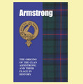 Armstrong Clan Badge History Scottish Family Name Origins Mini Book