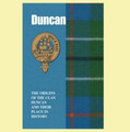 Duncan Clan Badge History Scottish Family Name Origins Mini Book