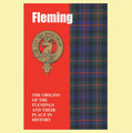 Fleming Clan Badge History Scottish Family Name Origins Mini Book