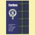 Forbes Clan Badge History Scottish Family Name Origins Mini Book
