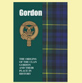 Gordon Clan Badge History Scottish Family Name Origins Mini Book