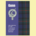 Gunn Clan Badge History Scottish Family Name Origins Mini Book