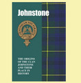 Johnstone Clan Badge History Scottish Family Name Origins Mini Book
