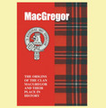 MacGregor Clan Badge History Scottish Family Name Origins Mini Book