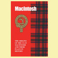 MacIntosh Clan Badge History Scottish Family Name Origins Mini Book