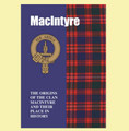 MacIntyre Clan Badge History Scottish Family Name Origins Mini Book