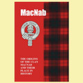 MacNab Clan Badge History Scottish Family Name Origins Mini Book