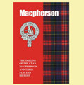 MacPherson Clan Badge History Scottish Family Name Origins Mini Book