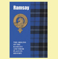 Ramsay Clan Badge History Scottish Family Name Origins Mini Book