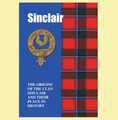 Sinclair Clan Badge History Scottish Family Name Origins Mini Book