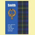 Smith Clan Badge History Scottish Family Name Origins Mini Book