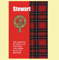 Stewart Clan Badge History Scottish Family Name Origins Mini Book