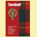 Turnbull Clan Badge History Scottish Family Name Origins Mini Book