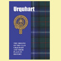 Urquhart Clan Badge History Scottish Family Name Origins Mini Book