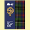 Wood Clan Badge History Scottish Family Name Origins Mini Book