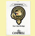 Campbell Your Clan Heritage Campbell Clan Paperback Book Alan McNie