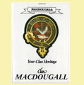 MacDougall Your Clan Heritage MacDougall Clan Paperback Book Alan McNie