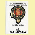 MacFarlane Your Clan Heritage MacFarlane Clan Paperback Book Alan McNie