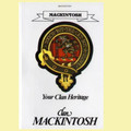 MacKintosh Your Clan Heritage MacKintosh Clan Paperback Book Alan McNie