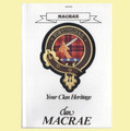 MacRae Your Clan Heritage MacRae Clan Paperback Book Alan McNie