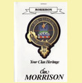 Morrison Your Clan Heritage Morrison Clan Paperback Book Alan McNie