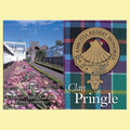 Pringle Clan Badge Scottish Family Name Fridge Magnets Set of 2