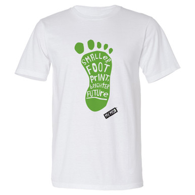 Smaller Footprint, Brighter Future Organic Cotton T-Shirt