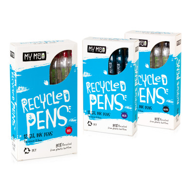 Recycled Bottle Gel Ink Pens