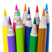 Recycled Newspaper Colouring Pencils