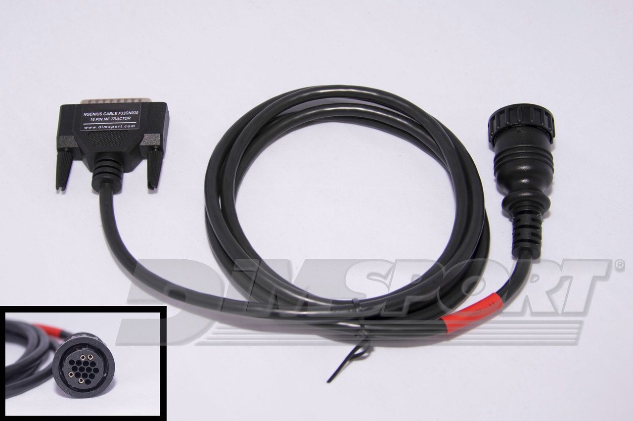 F32gn030 Massey Ferguson 16 Pin Diagnostic Connector Dimsport North America F32gn030 Massey Ferguson 16 Pin Diagnostic Connector Dimsport North America