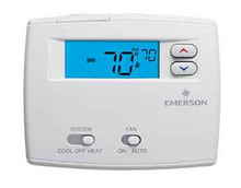 Emerson 1F86-0244 Blue 2" Programmable Single Stage Thermostat