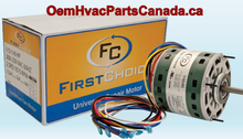 FirstChoice Universal Furnace Motor 1/3 HP 115V 3 SPD 1075 RPM