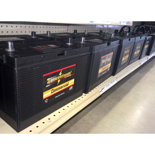 Transcontinental batteries for a variety of industrial applications