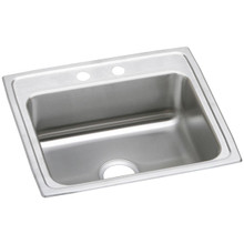 ELKAY  PSR25222 Celebrity Stainless Steel 25" x 22" x 7-1/2", 2-Hole Single Bowl Drop-in Sink