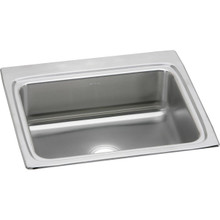 ELKAY  LRQ25220 Lustertone Classic Stainless Steel 25" x 22" x 8-1/8", 0-Hole Single Bowl Drop-in Sink with Quick-clip