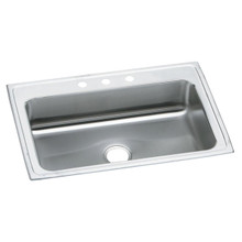 ELKAY  PSRS33223 Celebrity Stainless Steel 33" x 22" x 7-1/4", 3-Hole Single Bowl Drop-in Sink